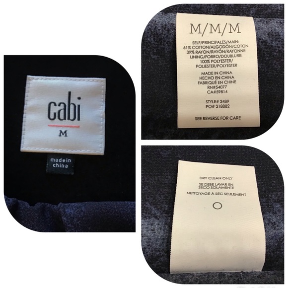 Cabi Entrance Coat in Midnight Blue Style #3489 - Picture 7 of 8